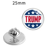 Trump alloy glass brooch gift as a souvenir for the US election