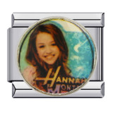 Free Single Drip oil cartoon Italian charm bracelet