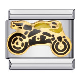 Free Single Drip oil cartoon Italian charm bracelet