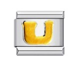 Free splicing English letters DIY Italian charm bracelet