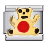 Free Single Drip oil cartoon Italian charm bracelet