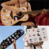 100 American Independence Day personalized graffiti stickers, car luggage, water cup waterproof stickers