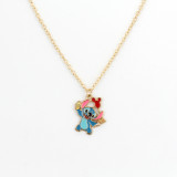 Starry Baby Stitch Necklace
