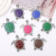 20MM Dripping Oil Turtle snap button charms