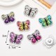 20MM Colorful Butterfly snap button charms