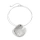 Fashion Cyberpunk Metal Lotus Leaf Large Leaf Necklace