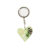 Shell conch drip glue metal keychain ocean creative handcrafted love keychain