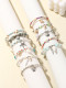 Ocean Resort Beach Beaded Shell Conch Sea Star Bracelet
