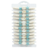 Starfish Shell Bracelet Ocean Beach Surfer Strap