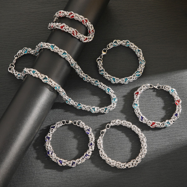 22CM Stainless steel bracelet