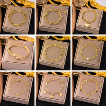 52 styles of stainless steel bracelets