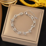 52 styles of stainless steel bracelets