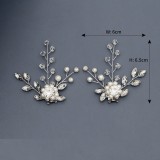 Removable shoe buckles, handmade accessories, crystal beaded shoe flowers