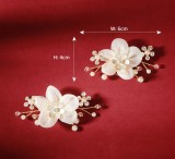 Removable DIY shoe buckles, fabric flowers, handmade wedding accessories, shoe flowers
