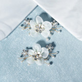 Removable DIY shoe buckles, fabric flowers, handmade wedding accessories, shoe flowers