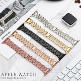 44/42/45/49MM Suitable for Apple Watch Straps with Metal Stainless Steel Diamonds (excluding dial)