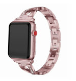 44/42/45/49MM Suitable for Apple Watch Straps with Metal Stainless Steel Diamonds (excluding dial)