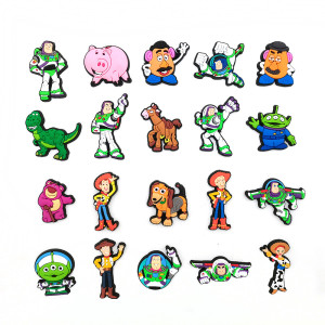 Buzz Lightyear Toy Story Cartoon Kid junior style silicone bracelet  PVC luminous cartoon accessories creative Cartoon