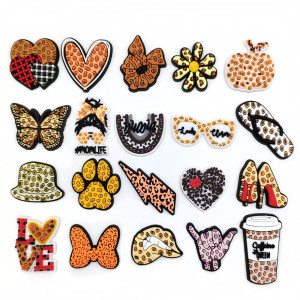 Sexy leopard print Cartoon Kid junior style silicone bracelet  PVC luminous cartoon accessories creative Cartoon