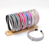 Baroque sponge full diamond  headband hair accessories