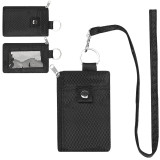 Gebwolf Zero Wallet RFID Signal Blocking Small Wallet Anti Theft Swipe Card Bag Portable Zero Wallet