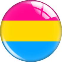 20MM colour glass snap button charms
