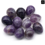 20mm crystal agate stone mini Easter egg