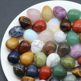 20mm crystal agate stone mini Easter egg
