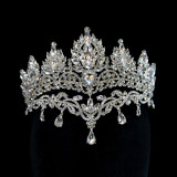 Alloy Crystal Crown Wedding Ball Party Bridal Crown