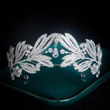 Alloy Crystal Crown Wedding Ball Party Bridal Crown