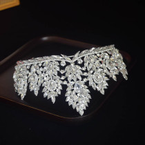 Alloy Crystal Crown Wedding Ball Party Bridal Crown