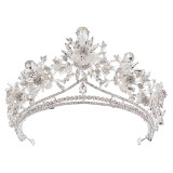 Alloy Crystal Crown Wedding Ball Party Bridal Crown