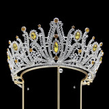 Alloy Crystal Crown Wedding Ball Party Bridal Crown