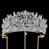 Alloy Crystal Crown Wedding Ball Party Bridal Crown