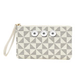 Retro Old Pattern Handheld Bag Long Wallet Multi functional Wallet Phone Bag fit 20MM  Snaps button jewelry wholesale