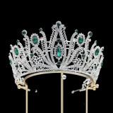 Alloy Crystal Crown Wedding Ball Party Bridal Crown