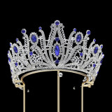 Alloy Crystal Crown Wedding Ball Party Bridal Crown