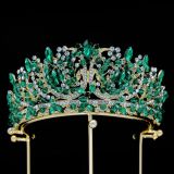 Alloy Crystal Crown Wedding Ball Party Bridal Crown