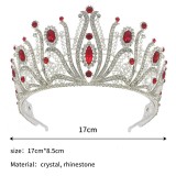 Alloy Crystal Crown Wedding Ball Party Bridal Crown