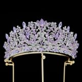 Alloy Crystal Crown Wedding Ball Party Bridal Crown