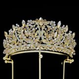 Alloy Crystal Crown Wedding Ball Party Bridal Crown