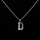 Stainless Steel 26 English Letter Pendant Basketball Line Necklace