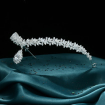 Alloy Crystal Crown Wedding Ball Party Bridal Crown