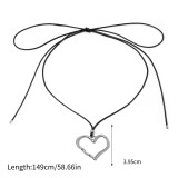Stainless steel love necklace