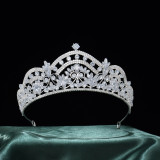 Alloy Crystal Crown Wedding Ball Party Bridal Crown