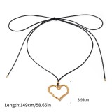 Stainless steel love necklace