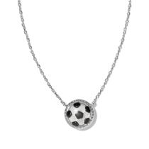 Football, basketball, baseball sports style copper necklace