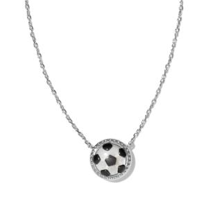 Football, basketball, baseball sports style copper necklace