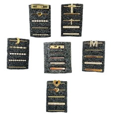 Suitable for Apple Silicone Watch with Decorative Love Pearl Letter Diamond Set of Five