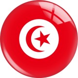 20MM FIFA World CUP Soccer Football flag  glass snap button charms